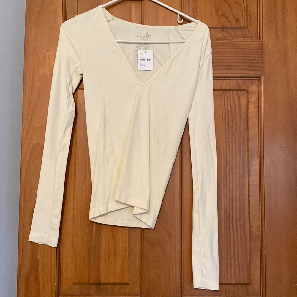 Long sleeve v neck
